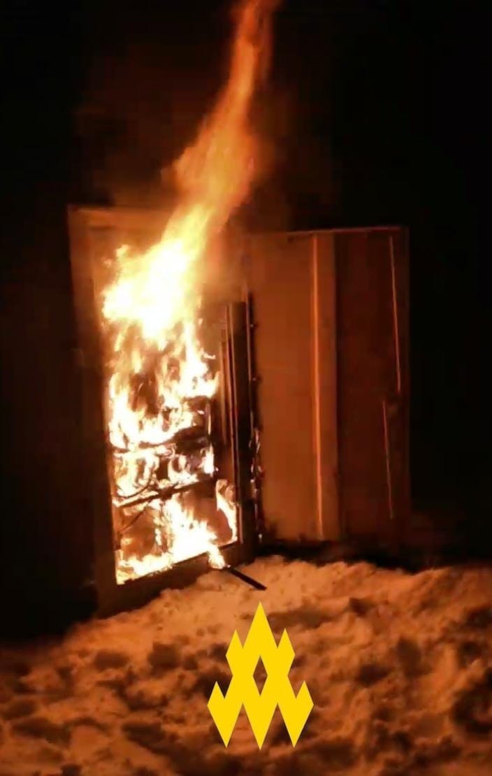 "Атеш" провело диверсию на железной дороге возле военных складов врага в Тверской области