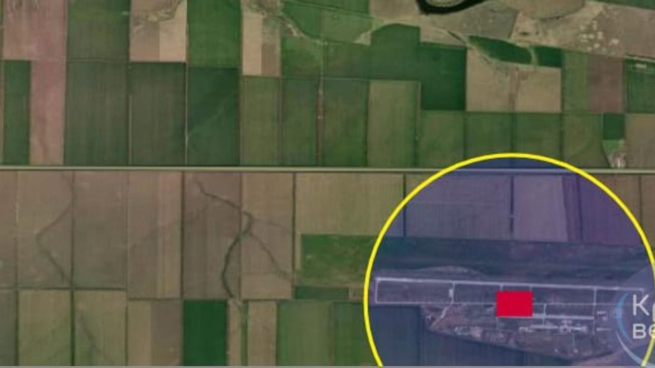 В России произошел пожар на военном аэродроме "Кущевская"