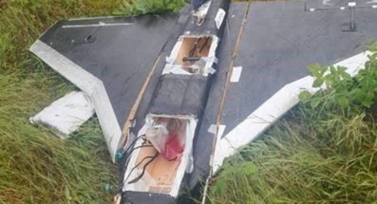 В Литве упал российский дрон "Гербера": он залетел с территории Беларуси