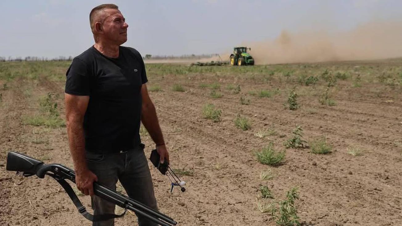 Утром россияне убили известного херсонского фермера Александра Гордиенко