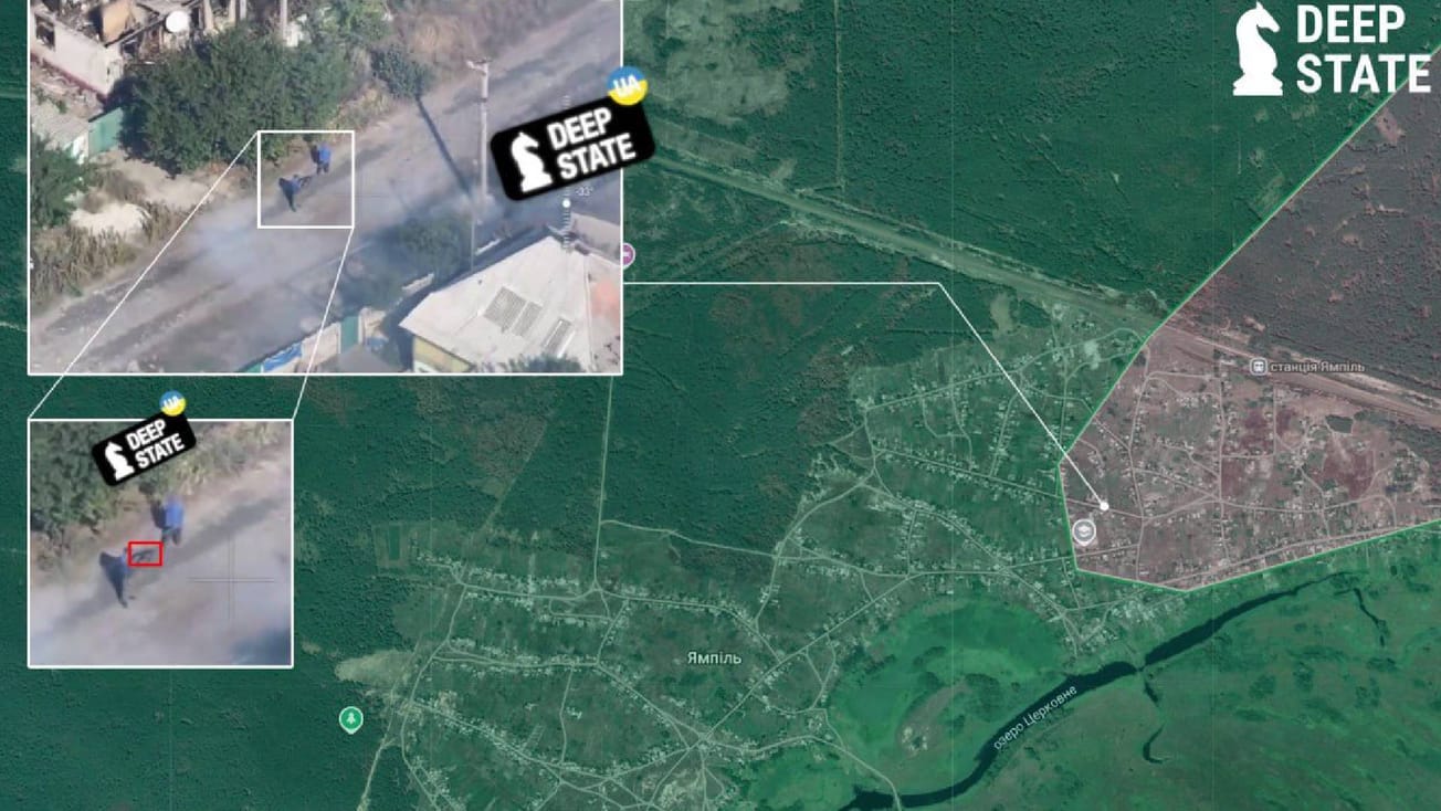 Россияне прорвались к Ямполю, маскируясь под гражданских, ЗСУ их ликвидировали, – DeepState