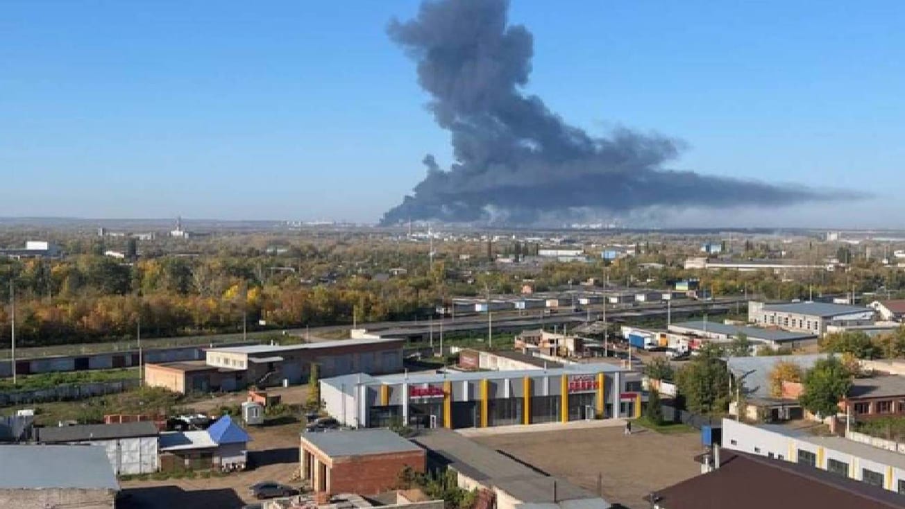 Дроны СБУ преодолели 1400 километров и поразили один из крупнейших НПЗ России